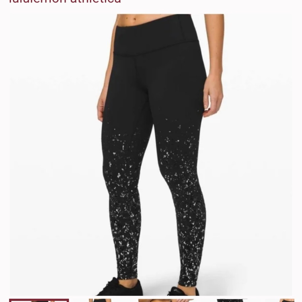 Lululemon Speed Wunder Tight - Size 4